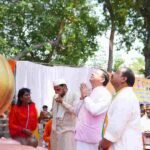 मुख्यमंत्री धामी ने भगवान भोलेनाथ एवं महाबली हनुमान जी की प्रतिमाओं का किया अनावरण